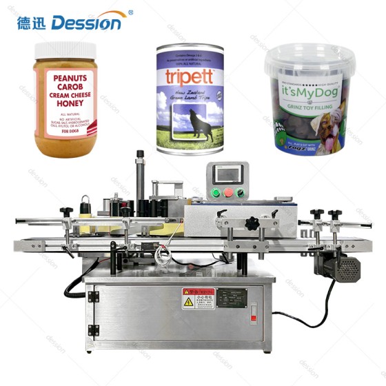 Automatic Labeling Machine for Pet Food Cans & Tins